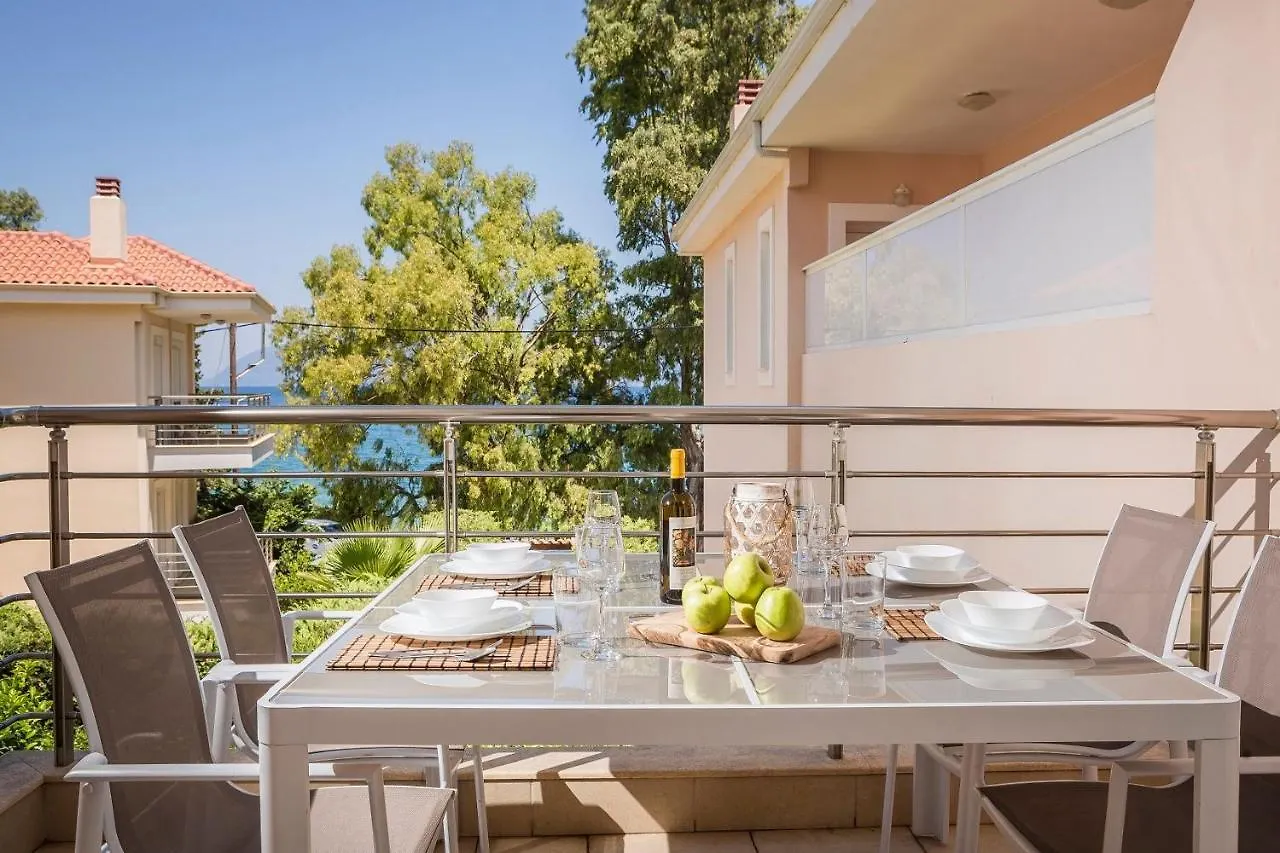 Villa Deluxe Kefalonia Apartment Apartment Hibiscus 3 Bedroom Pool Karavomilos